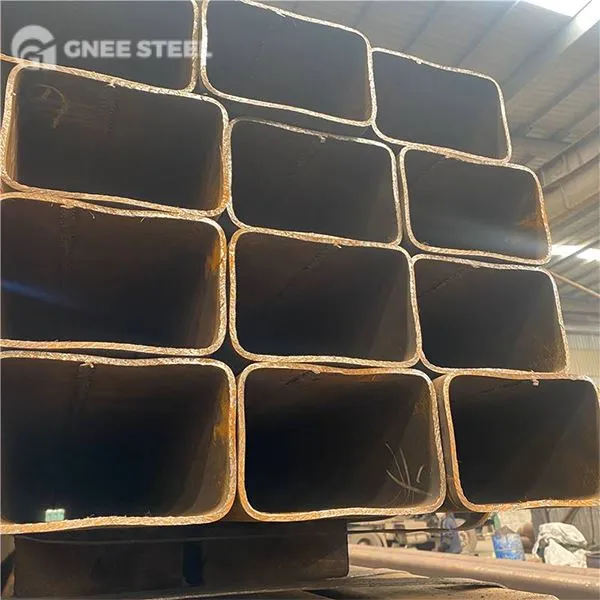 S235J 0 To'rtburchaklar po'lat quvur